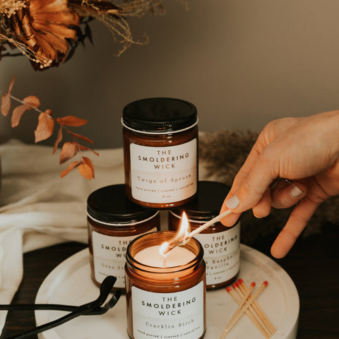 Amber Candles